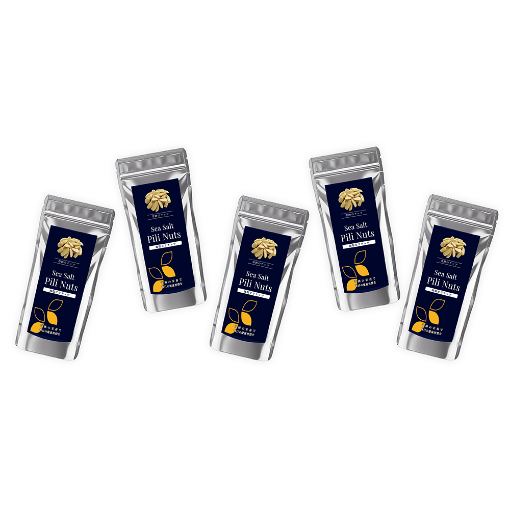 海塩ピリナッツ(75g×5袋)