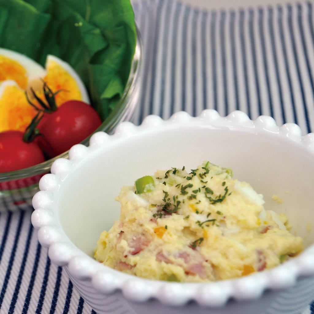 ココナッツフラワーで簡単ポテトサラダ風