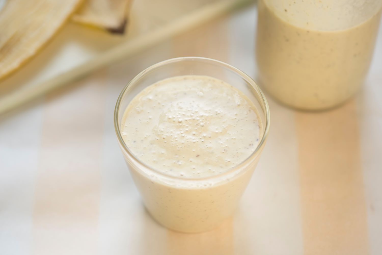 バニラピリナッツミルク