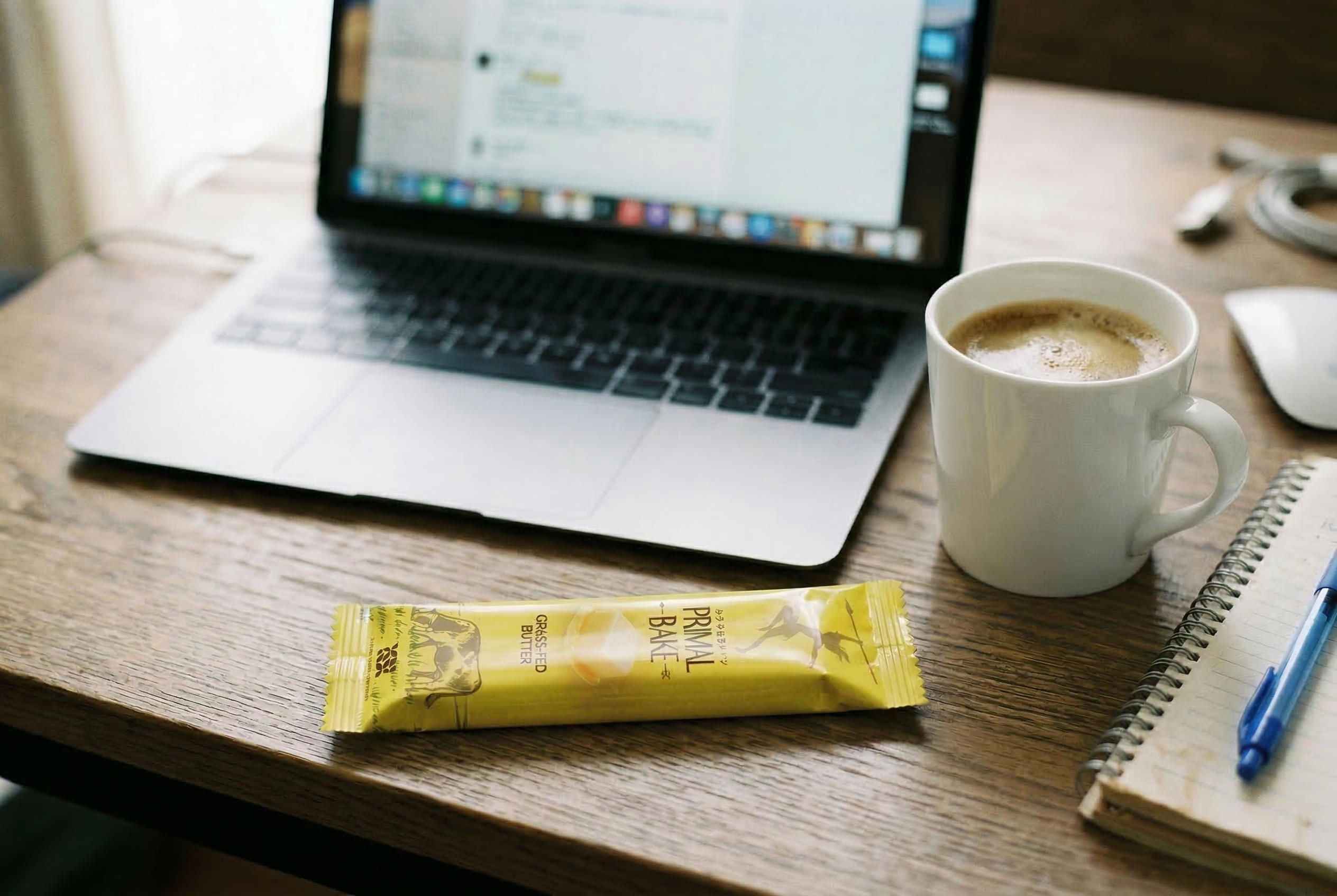 プライマルベーク — デスクワークのお供に